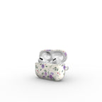 Delicate Purple Floral AirPods Case