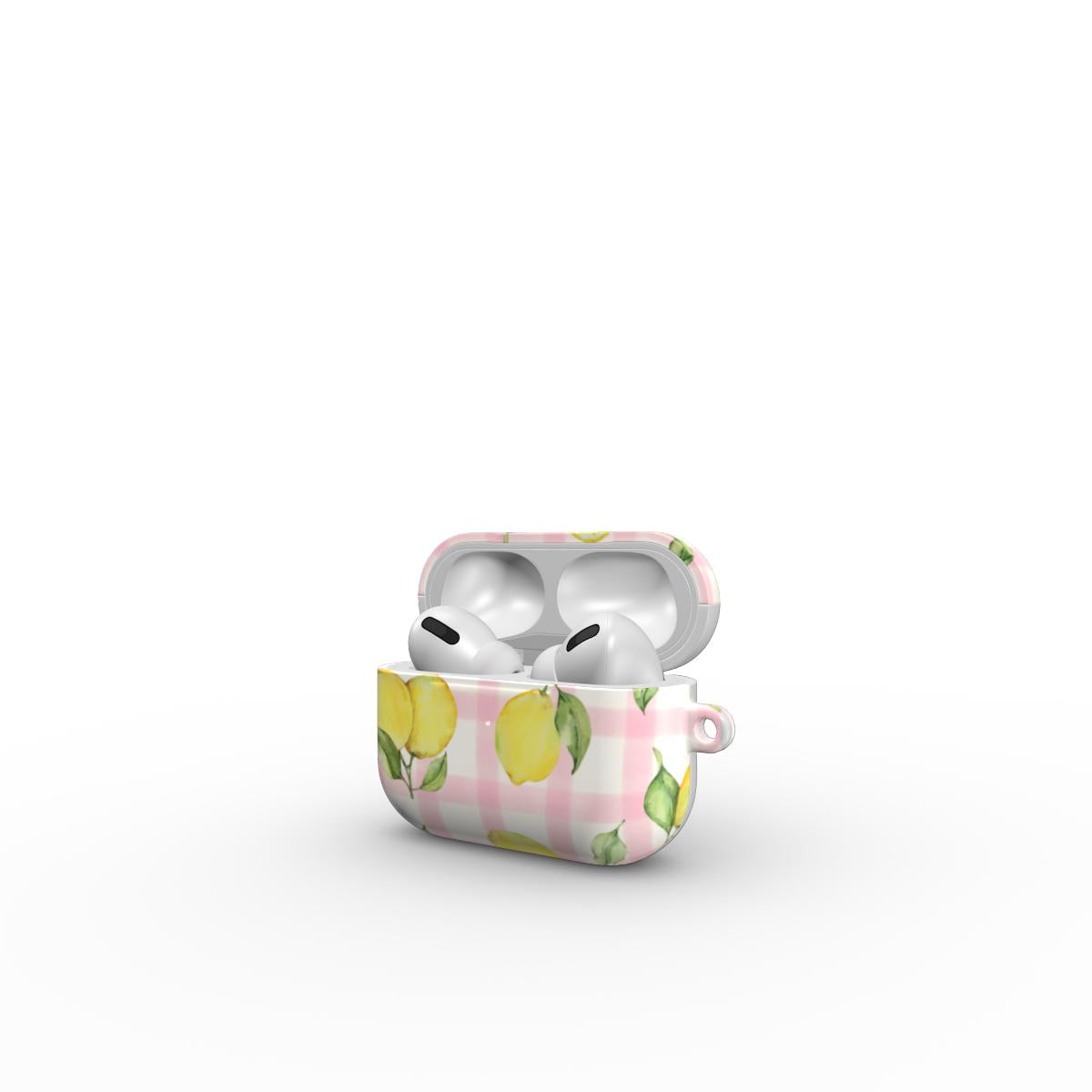 Lemon AirPods Case Pink