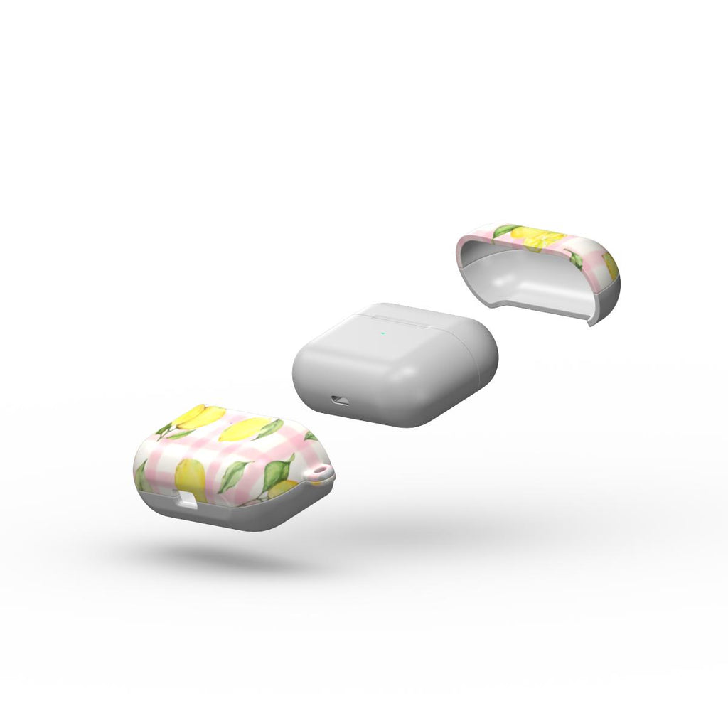 Lemon AirPods Case Pink