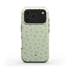 Pistachio Hearts Phone Case