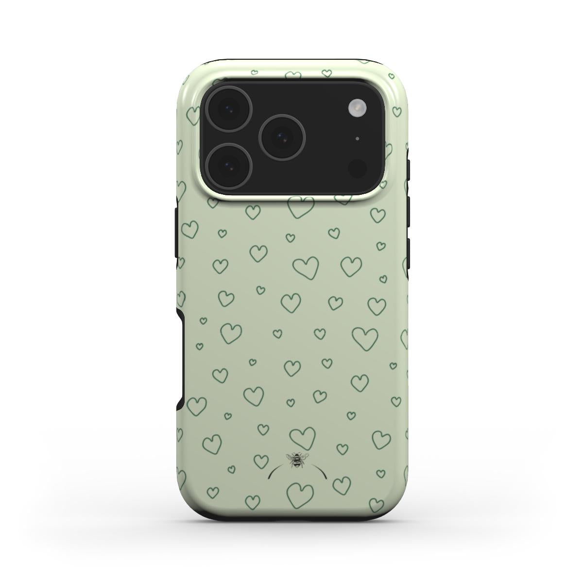 Pistachio Hearts Phone Case