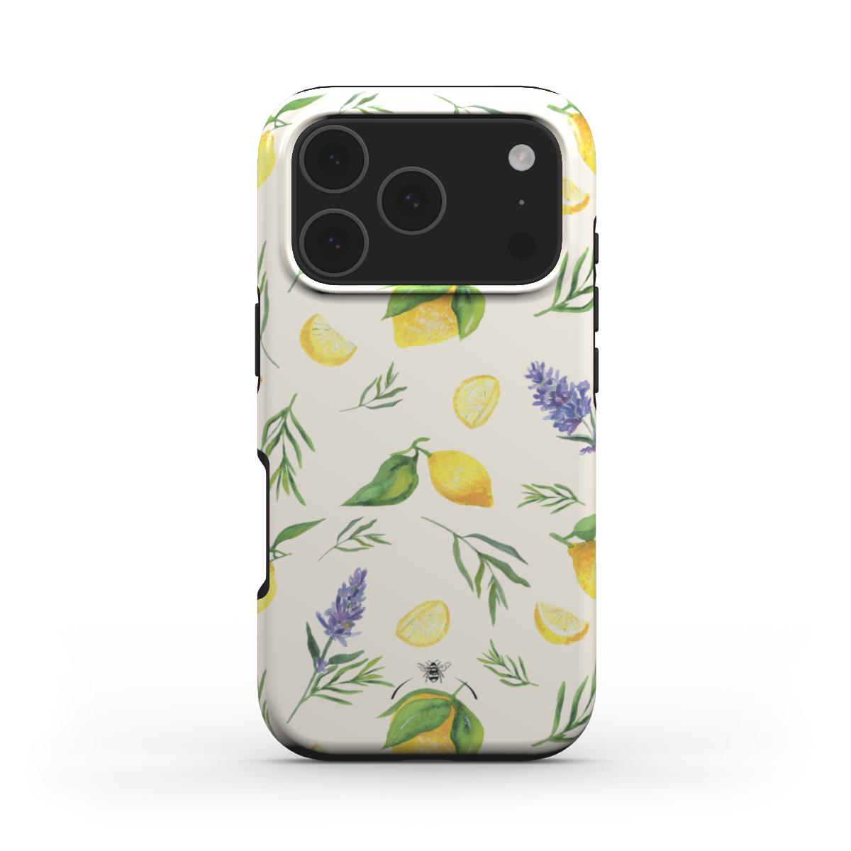 Lemon & Lavender Phone Case