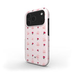 Easter Flower Bunny Phone Case Pink