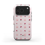 Easter Flower Bunny Phone Case Pink