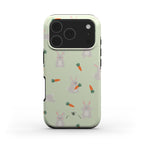 Cute Easter Bunny Phone Case Green