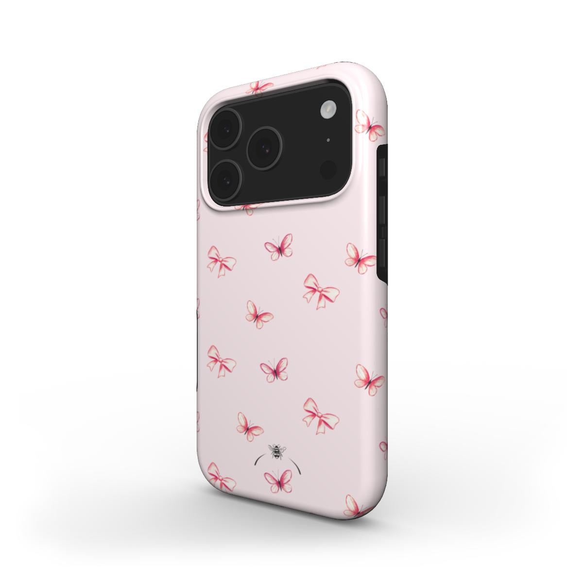 Pink Butterflies & Bows Phone Case