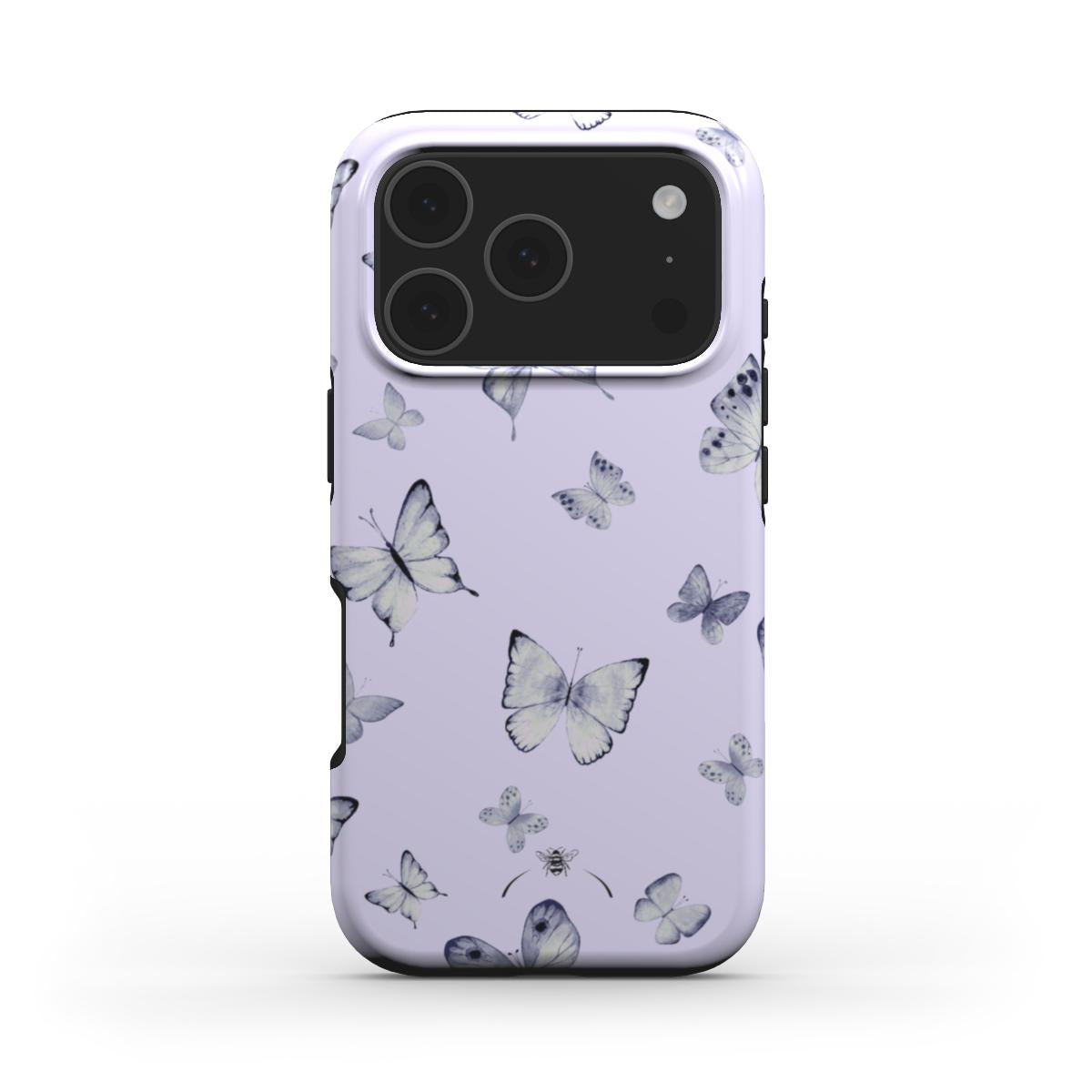 Spring Butterfly Phone Case Lilac