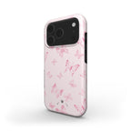Spring Butterfly Phone Case Pink