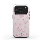 Spring Butterfly Phone Case Pink