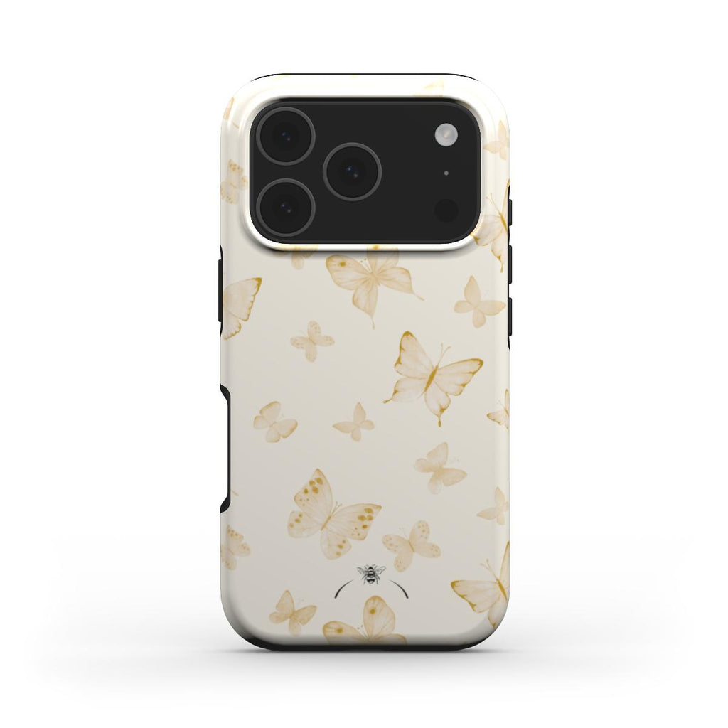 Spring Butterfly Phone Case Yellow