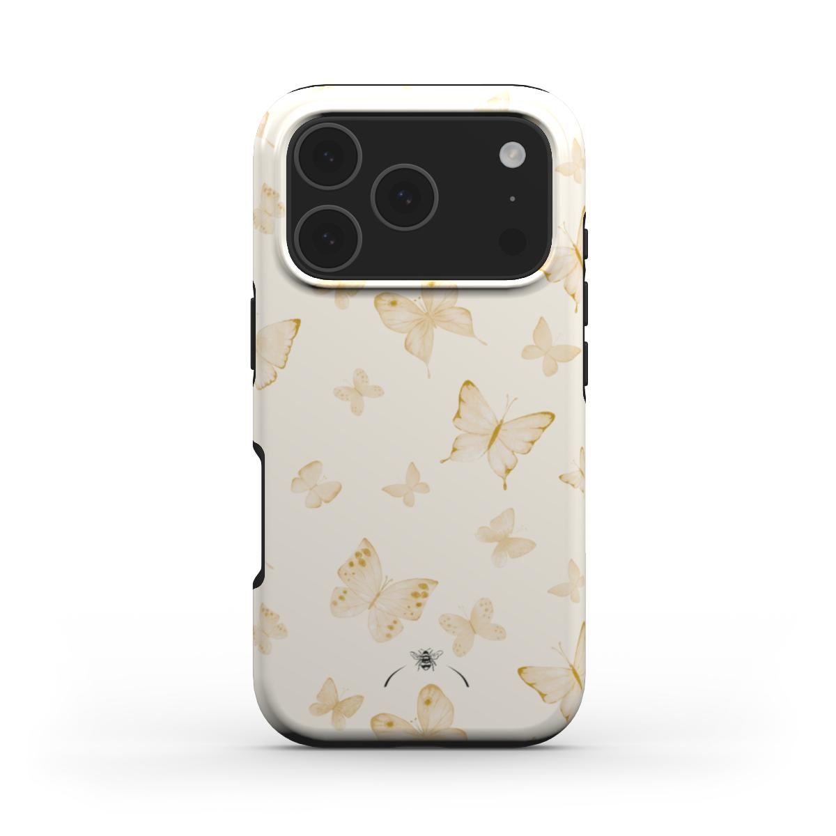 Spring Butterfly Phone Case Yellow