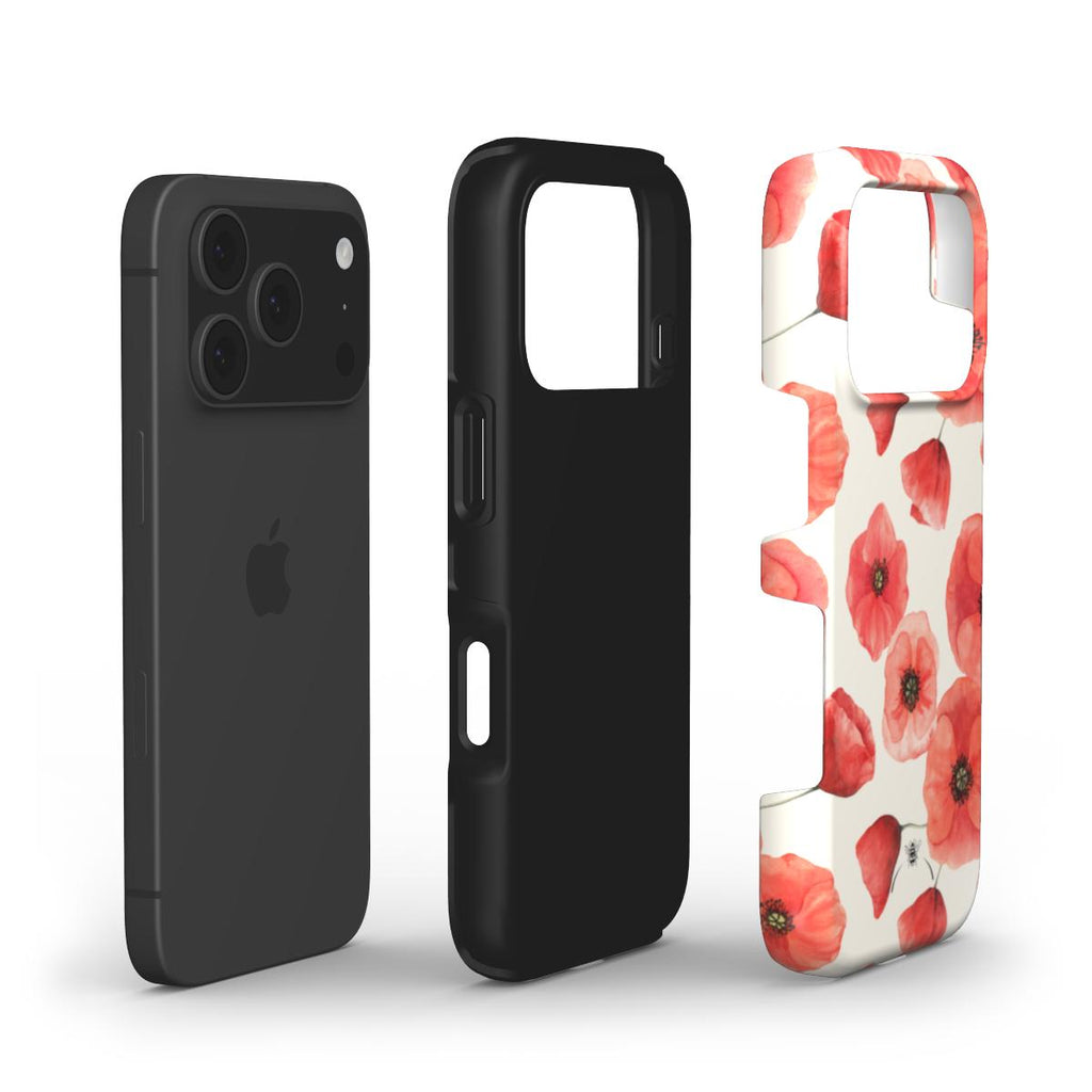 Poppy Flower Phone Case