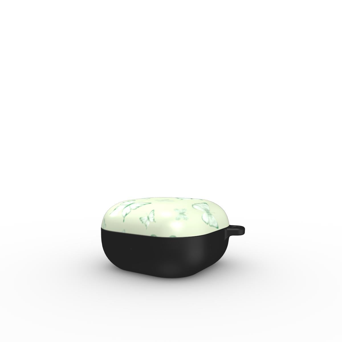 Spring Butterfly Samsung Buds Case Green