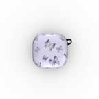 Spring Butterfly Samsung Buds Case Lilac