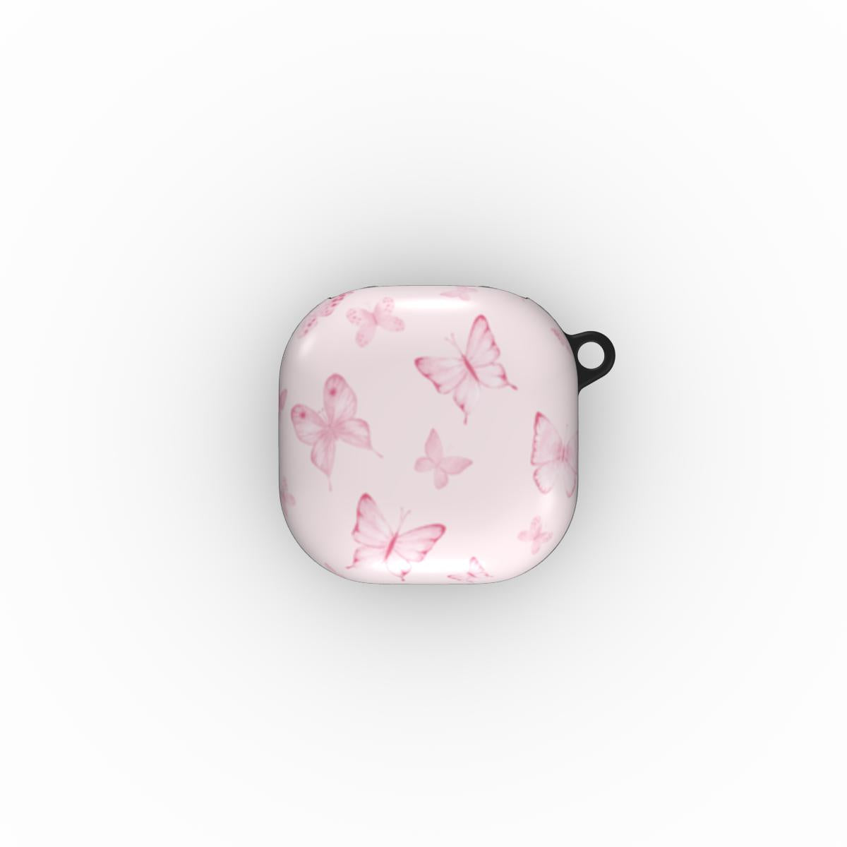 Spring Butterfly Samsung Buds Case Pink