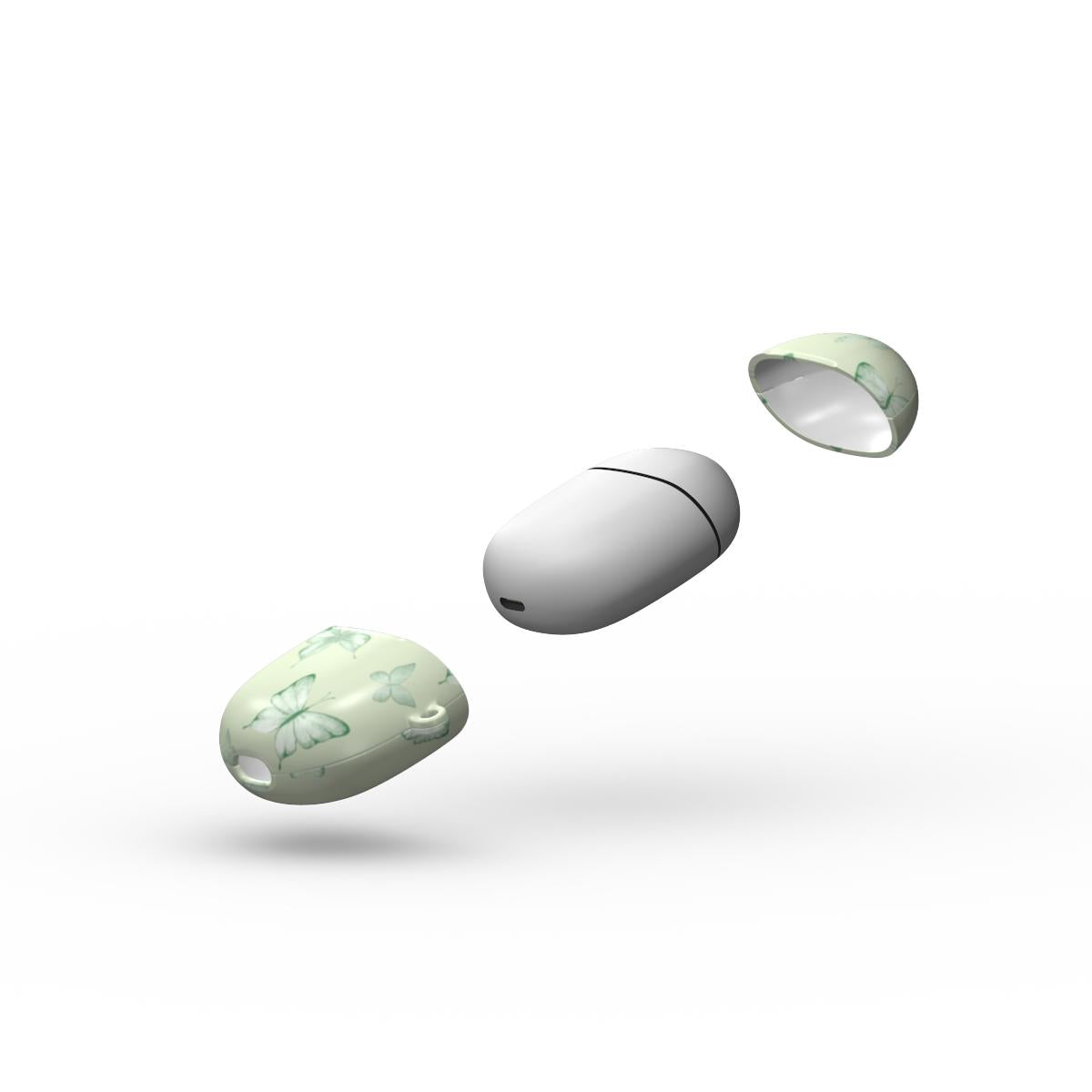 Spring Butterfly Google Pixel Buds Case Green