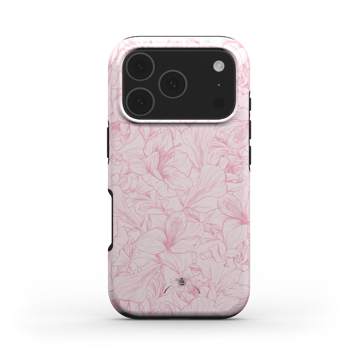 Rose Quartz Lily Phone Case