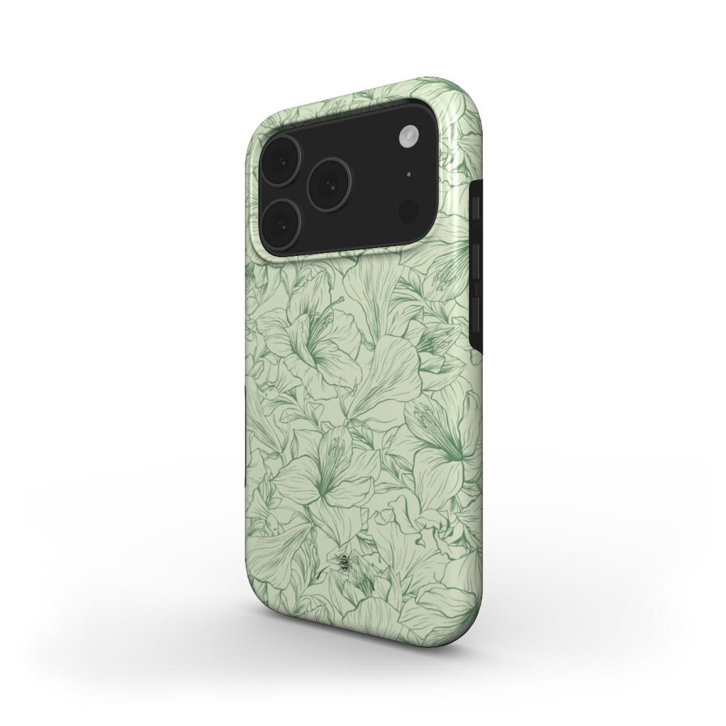 Aventurine Lily Phone Case