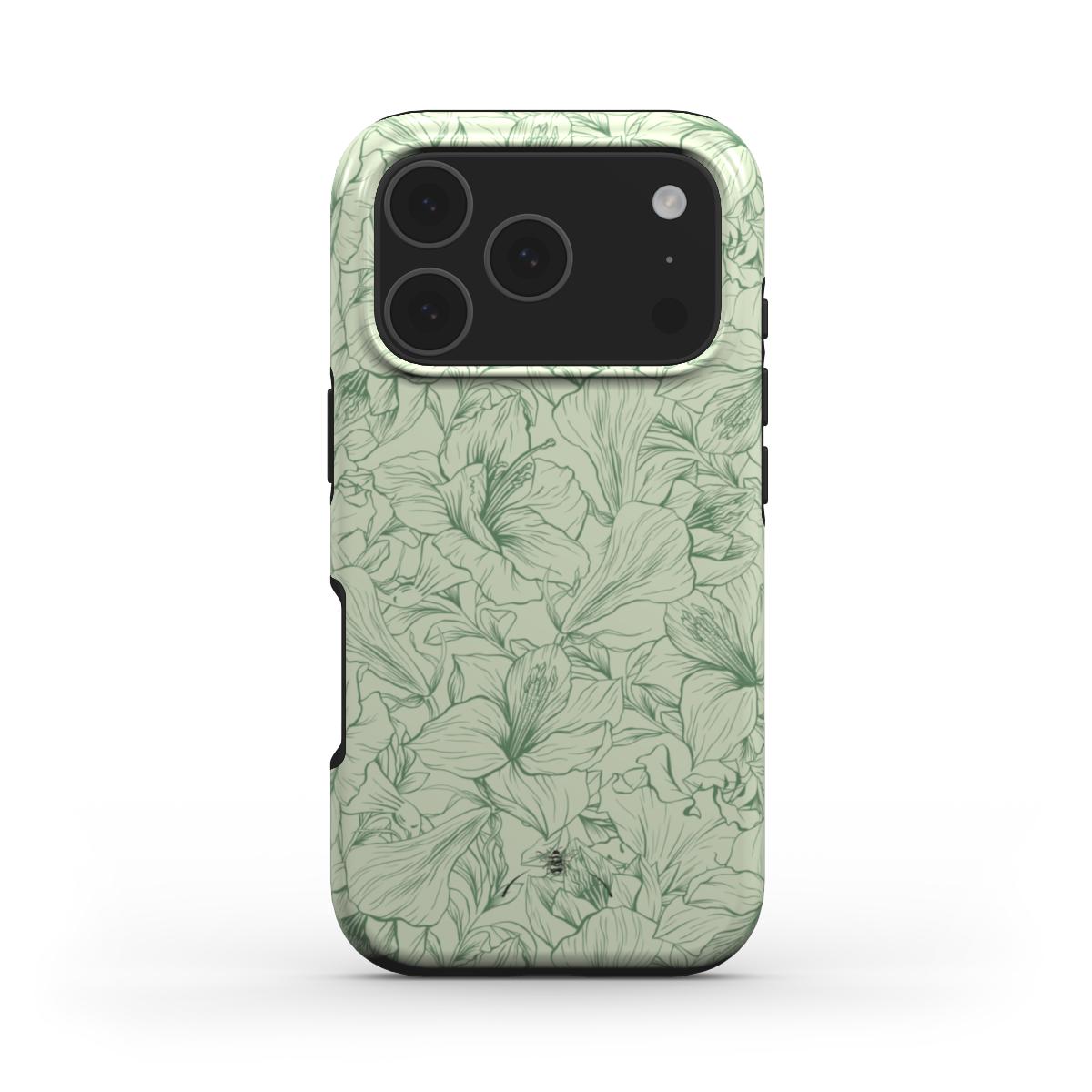 Aventurine Lily Phone Case
