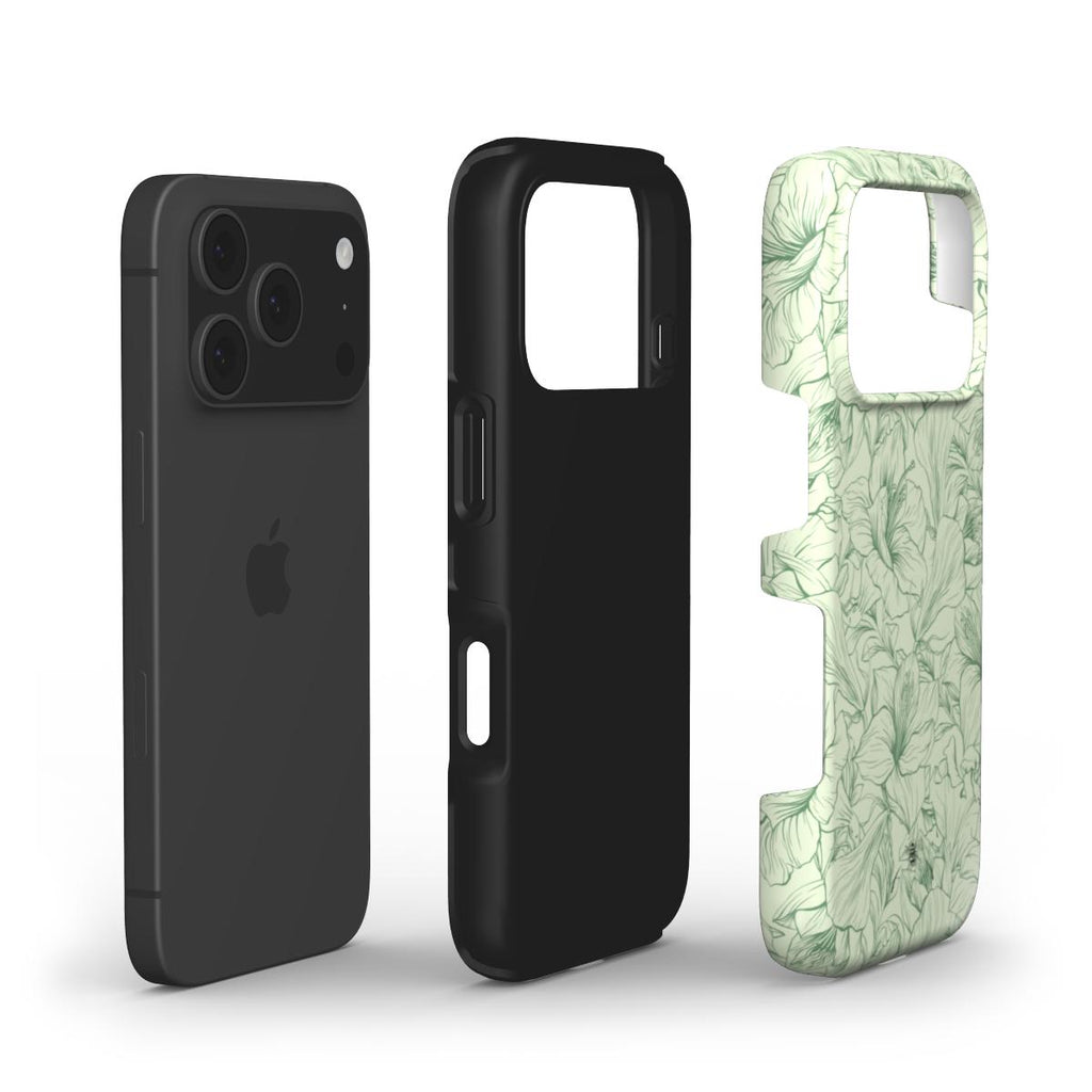 Aventurine Lily Phone Case
