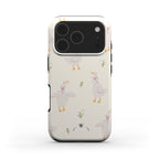 Rosy Ribbon Goose Phone Case Spring