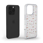 Baby Pink Ocean Animals Clear Phone Case