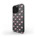 Soft Pink Bow Aesthetic Clear Phone Case