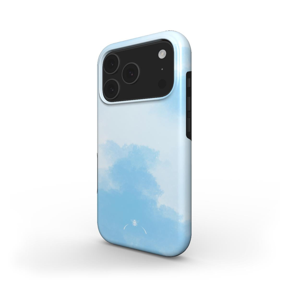 Midnight Sun Phone Case Blue