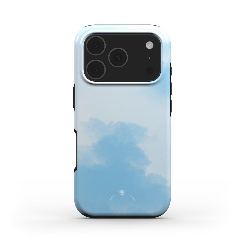 Midnight Sun Phone Case Blue