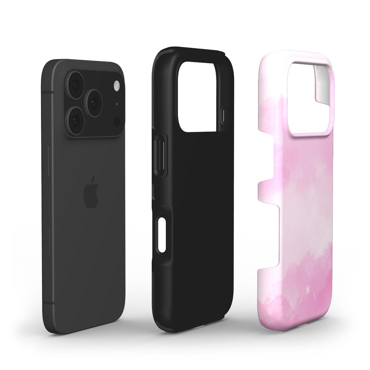 Midnight Sun Phone Case Pink