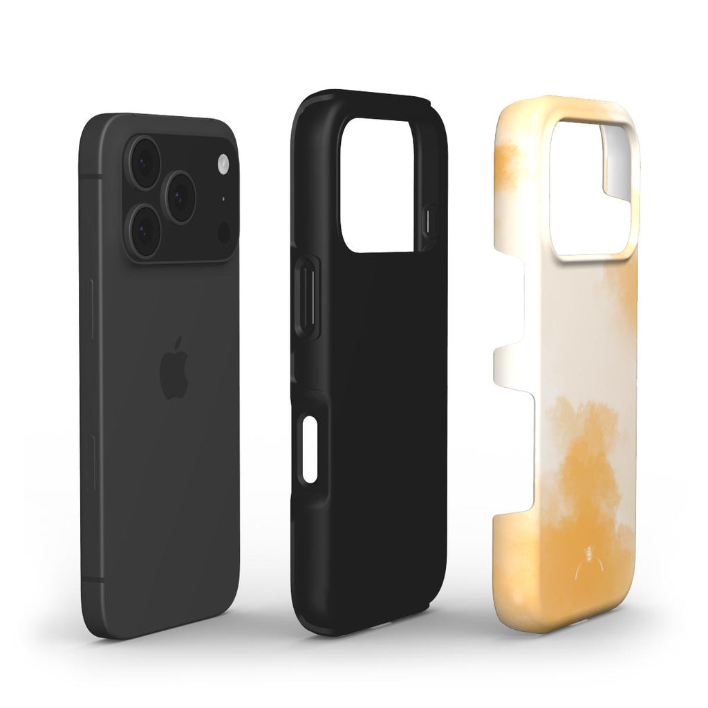 Midnight Sun Phone Case Orange