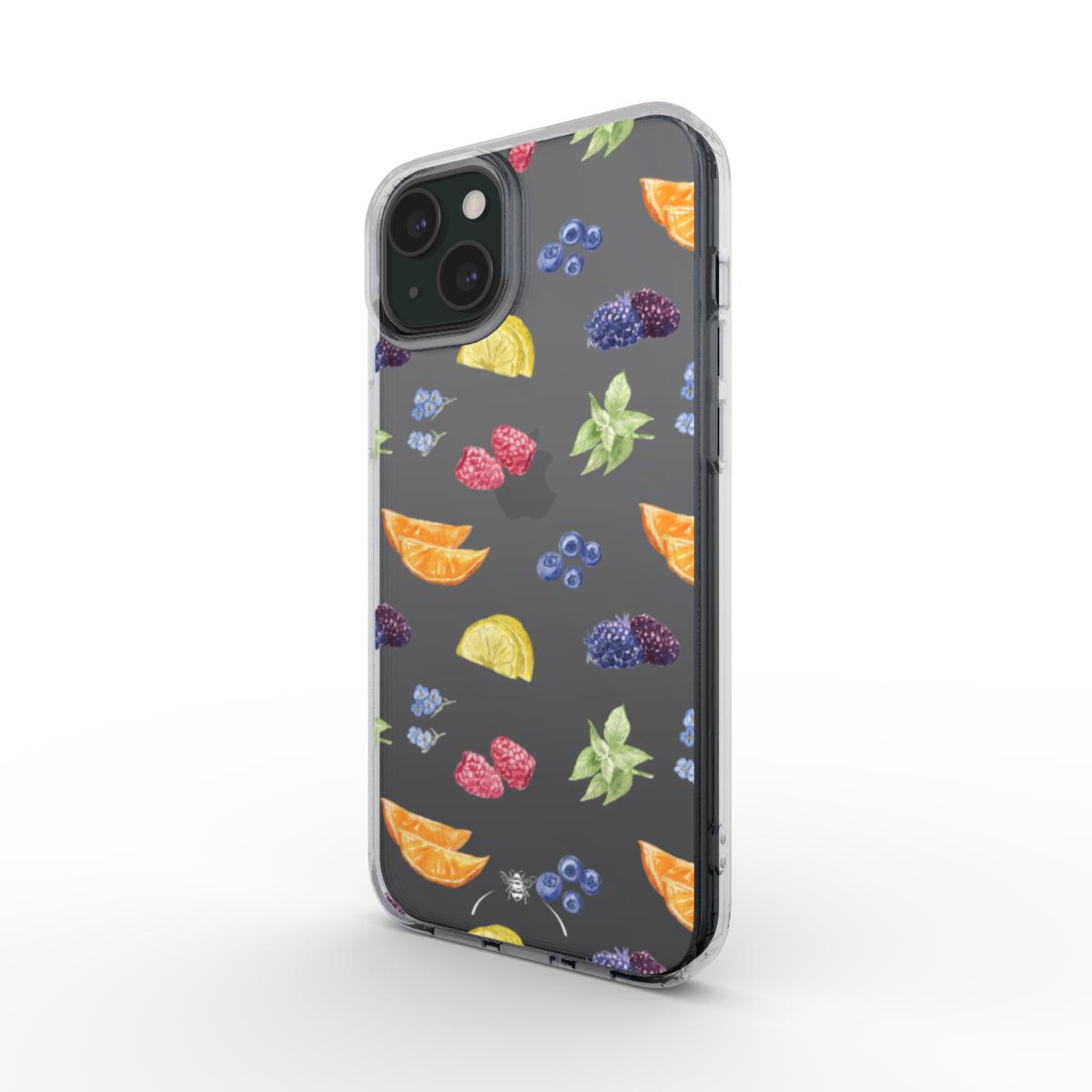 Spring Fruit Clear Phone Case
