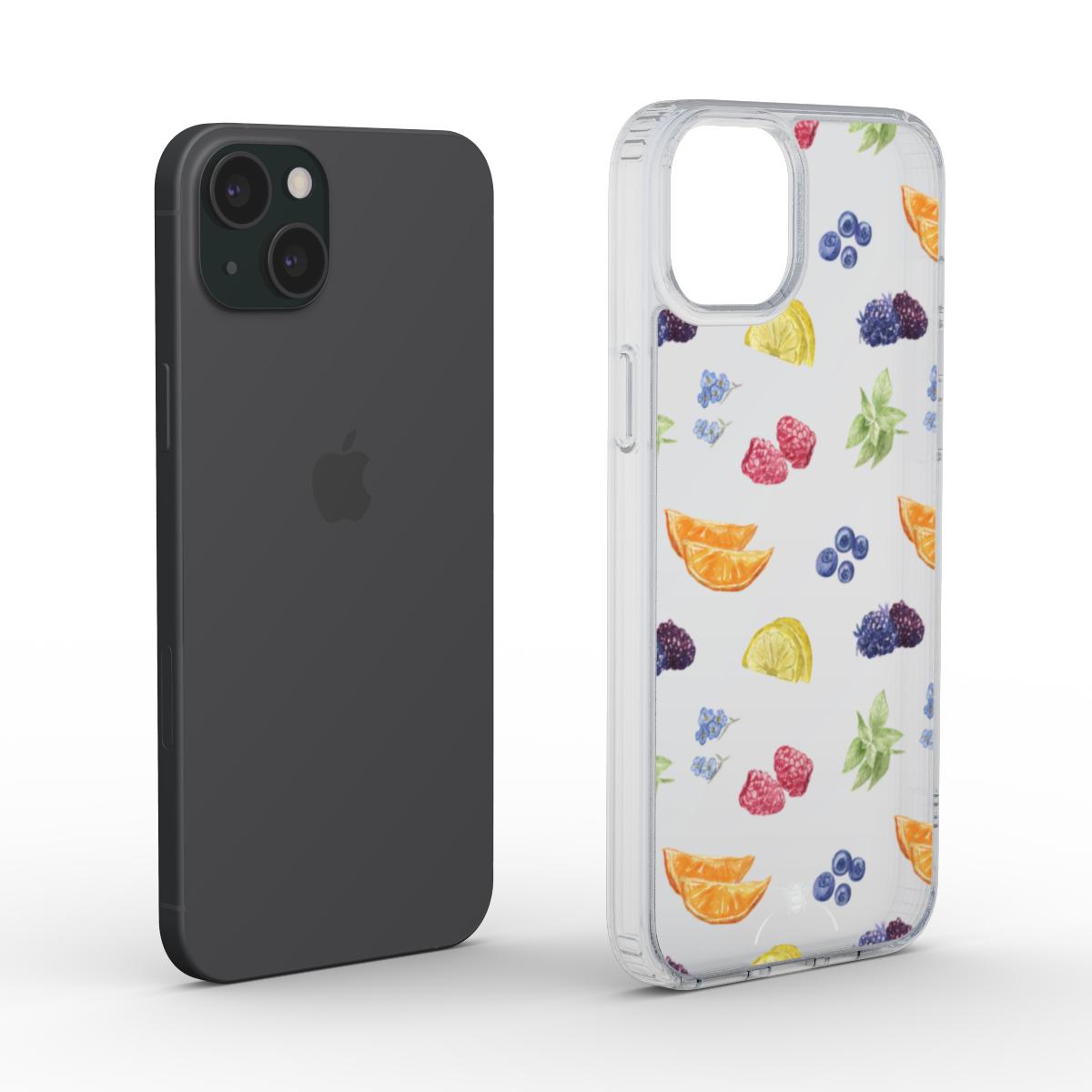 Spring Fruit Clear Phone Case