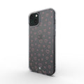 Pink Small Hearts Clear Phone Case