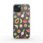 Exotic Fruit Mix Clear Phone Case