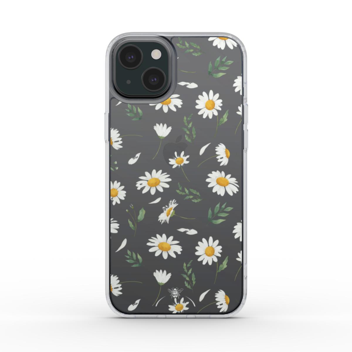 Wild Daisy Clear Phone Case