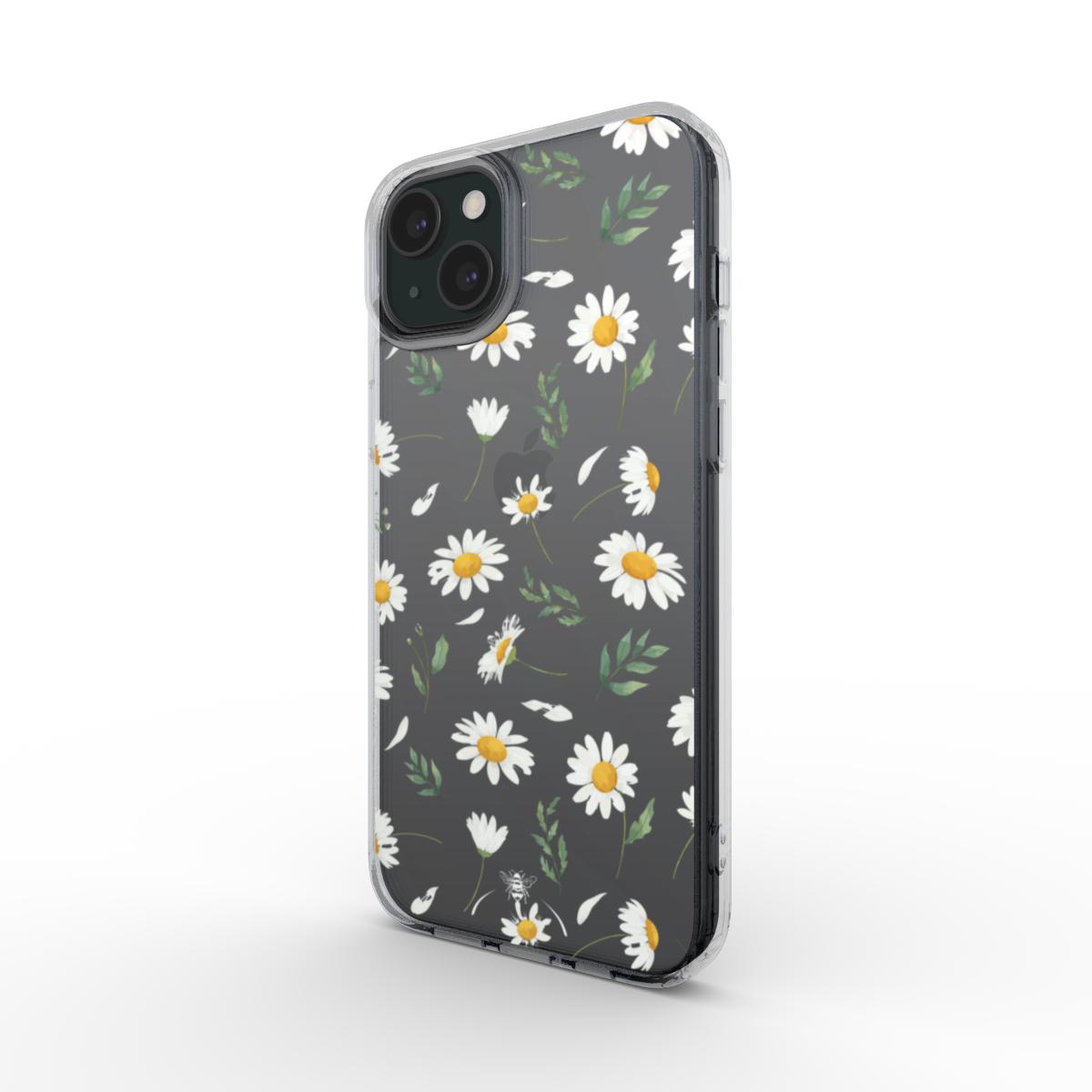 Wild Daisy Clear Phone Case