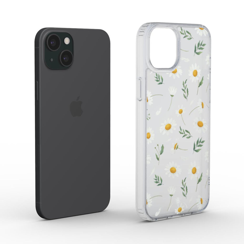Wild Daisy Clear Phone Case