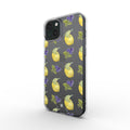 Blueberry Lemon Pop Clear Phone Case