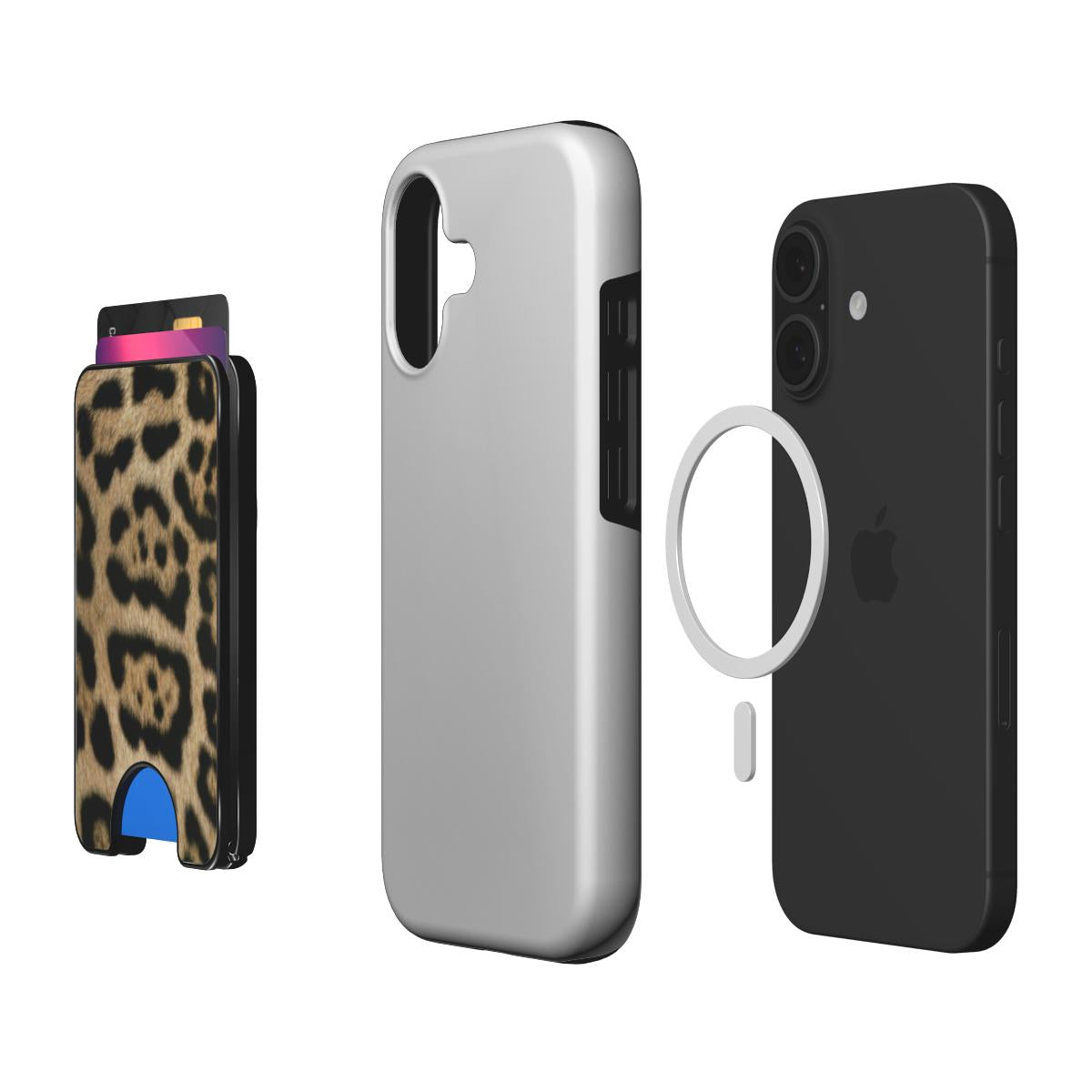 Luxury Cheetah Magnetic wallet