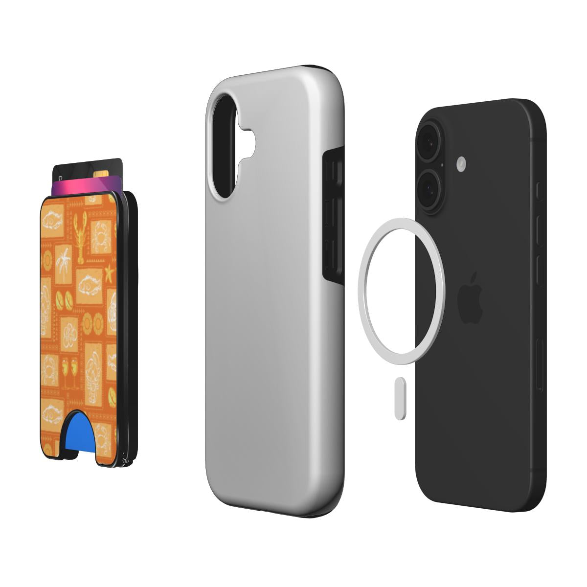 Seaside Market Magnetic wallet