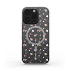 Baby Pink Ocean Animals MagSafe Clear Phone Case