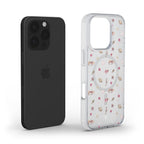 Baby Pink Ocean Animals MagSafe Clear Phone Case