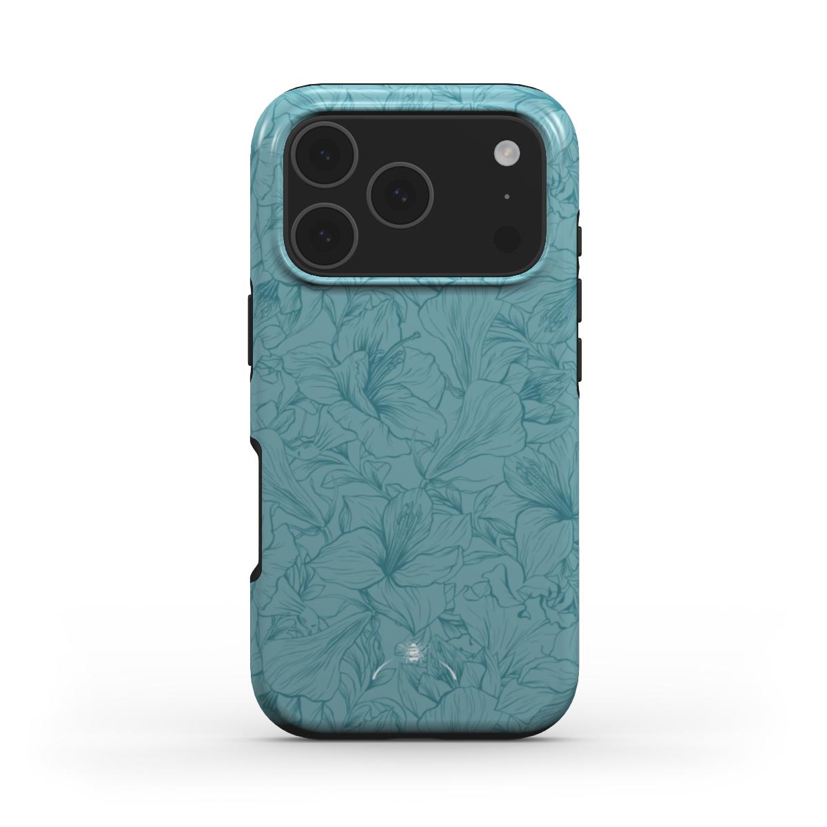 Amazonite Lily MagSafe Phone Case