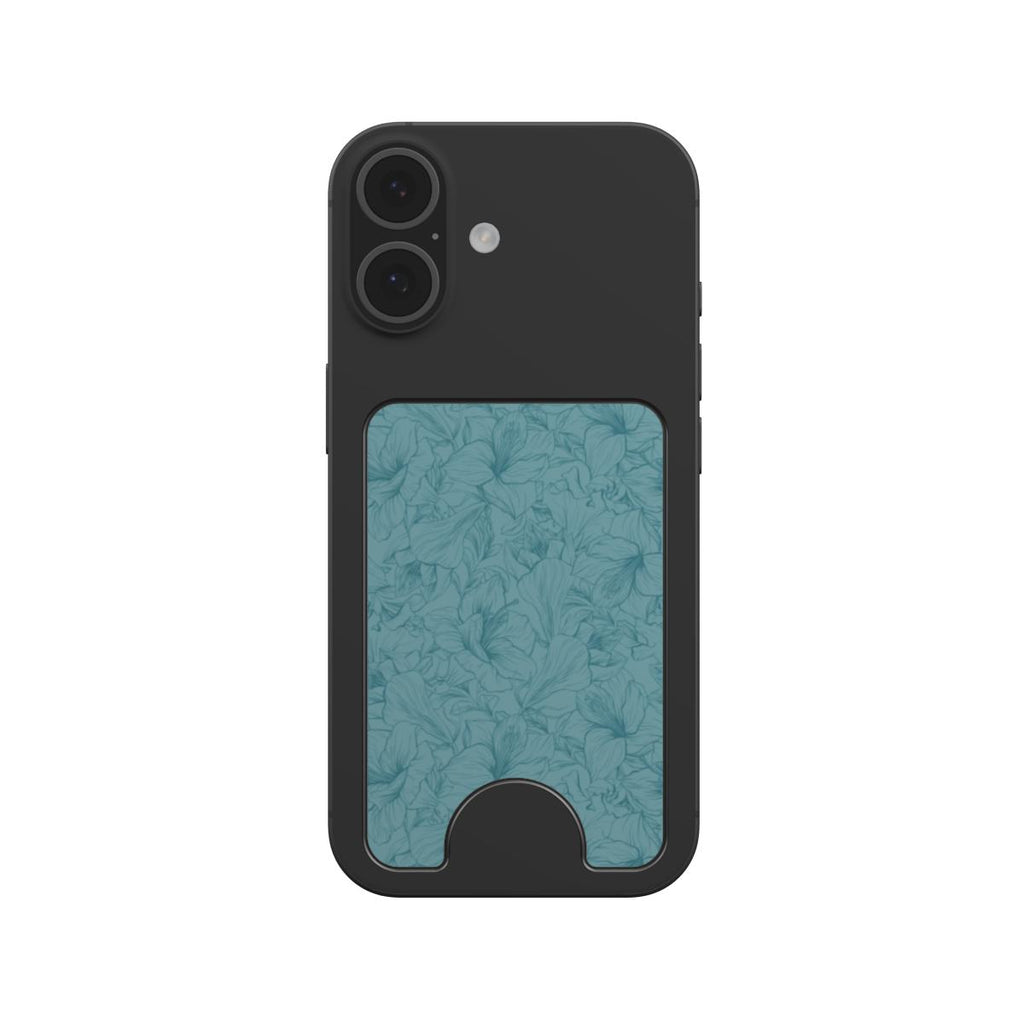 Amazonite Lily Magnetic wallet
