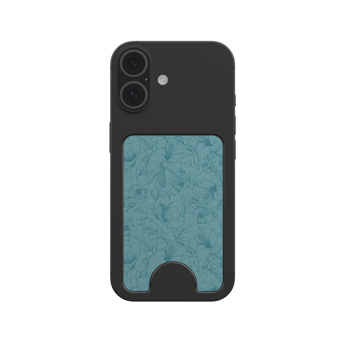 Amazonite Lily Magnetic wallet