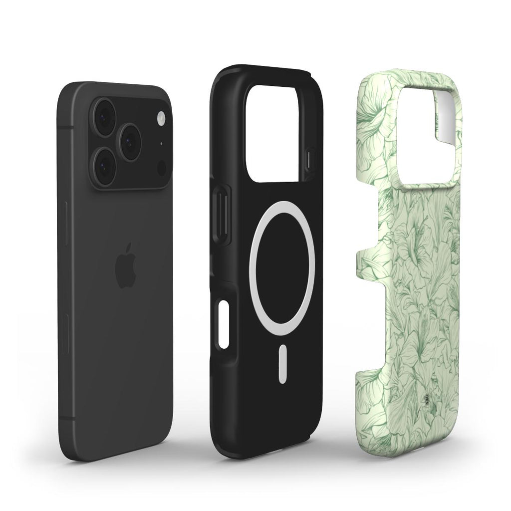 Aventurine Lily MagSafe Phone Case