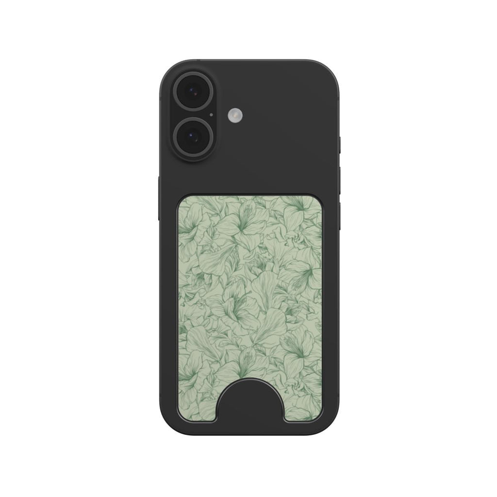 Aventurine Lily Magnetic wallet