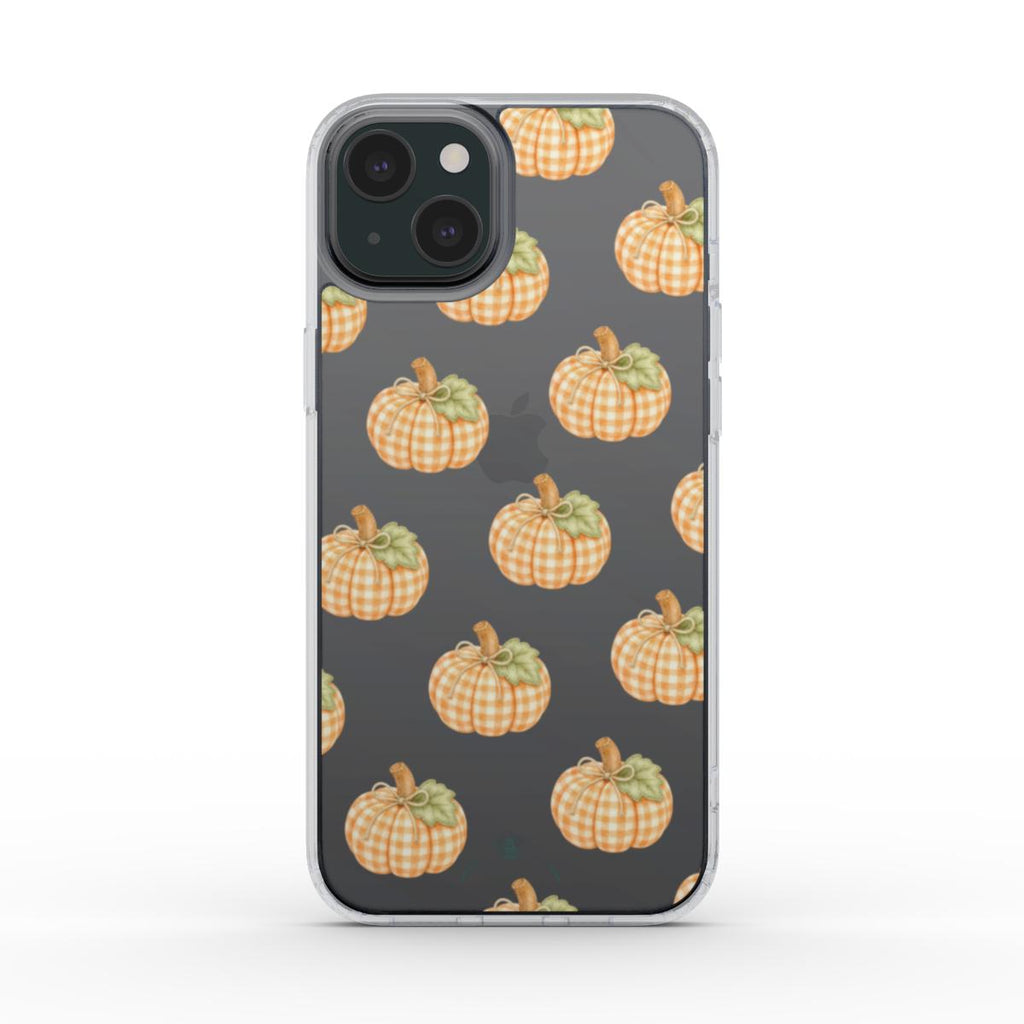 Pumpkin Picnic Clear Phone Case
