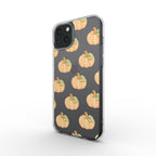 Pumpkin Picnic Clear Phone Case